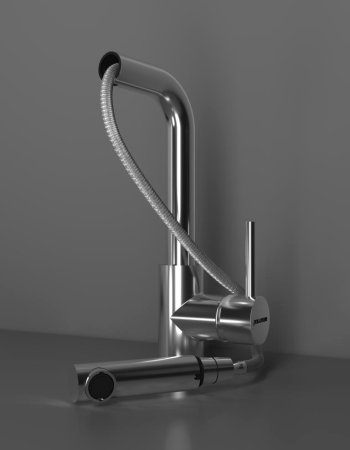 Смеситель Paulmark Kassel Ka214311-CR для кухонной мойки, хром 