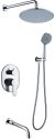Душевая система Berges Nardis 3R 071007 Хром сильвер 