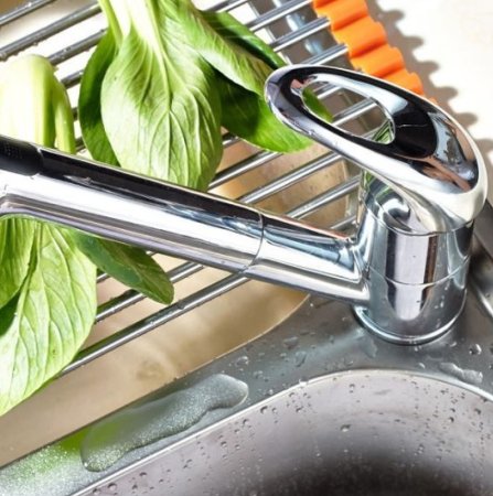 Смеситель для кухни Frap H02 F6002-B Хром 