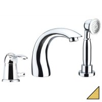 Смеситель на борт ванны Webert Aurora AU850701010 Смеситель на борт ванны Webert Aurora AU850701010