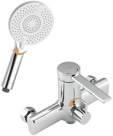 Смеситель для ванны Frap H67 F2267 универсальный Хром 