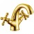 Смеситель для раковина Gappo G1089-6 золото 