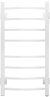 Полотенцесушитель электрический Energy Grand 800x400 белый матовый, форма лесенка, квадратный профиль, скрытое/наружное подключение, 800мм x 431мм 