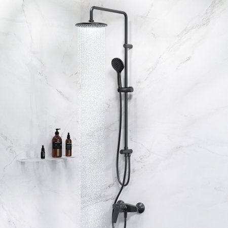 Душевая система AM.PM Gem F42890A24 Черная 