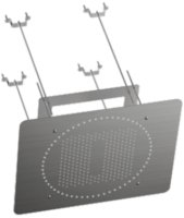 Верхний душ потолочный R452.03.09, графит