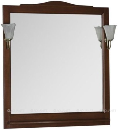 Зеркало Aquanet Амелия 90 орех 