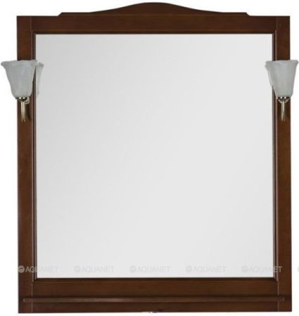 Зеркало Aquanet Амелия 90 орех 