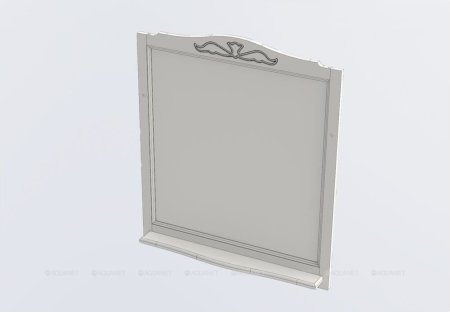 Зеркало Aquanet Амелия 90 орех 