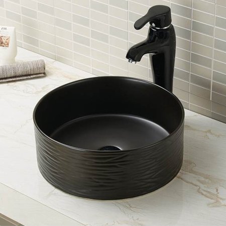 Смеситель для раковины Melana MLN-F-001CBK-M Черный 