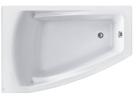 Акриловая ванна Roca Hall Angular 150х100 ZRU9302864 L без гидромассажа 