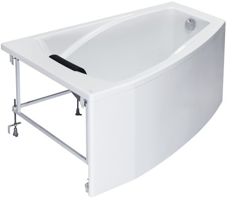 Акриловая ванна Roca Hall Angular 150х100 ZRU9302864 L без гидромассажа 