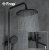 Душевая система Frap H67-6 F2467-6 Черная матовая 