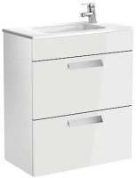 Тумба под раковину Roca Debba 60 ZRU9302708 подвесная Белая