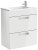 Тумба под раковину Roca Debba 60 ZRU9302708 подвесная Белая 