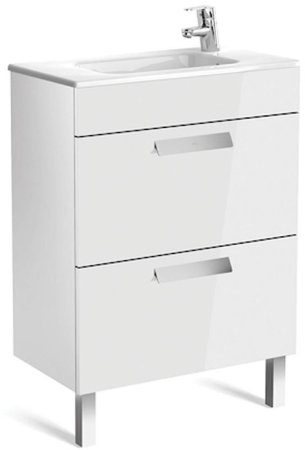 Тумба под раковину Roca Debba 60 ZRU9302708 подвесная Белая 