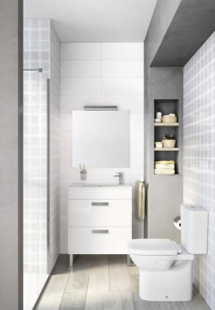 Тумба под раковину Roca Debba 60 ZRU9302708 подвесная Белая 