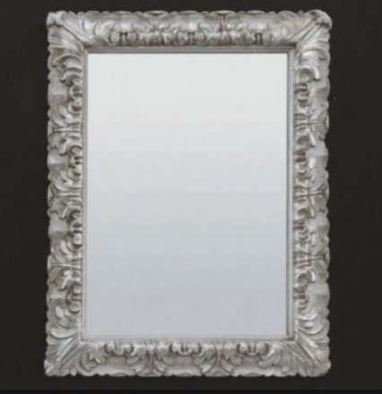 Зеркало Artceram Italiana 70х90 см. серебро 