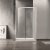 Душевой уголок Azario Milton 120х80 AZ-ND1131 L 1200 профиль Серебро стекло прозрачное 
