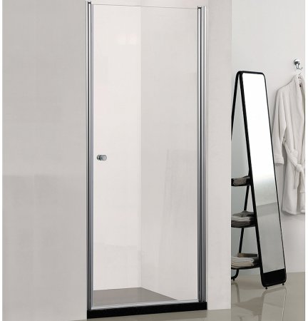 Душевая дверь Azario Alberta AZ-NK6211 800 профиль Серебро стекло прозрачное 