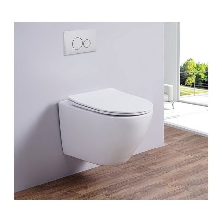 Унитаз подвесной Esbano Amapola-N DP ESUPAMAPNDPW безободковый 