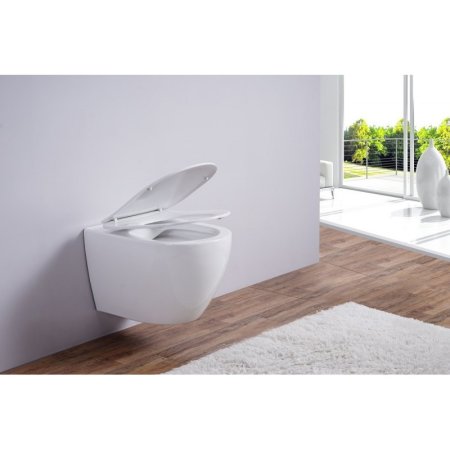 Унитаз подвесной Esbano Amapola-N DP ESUPAMAPNDPW безободковый 