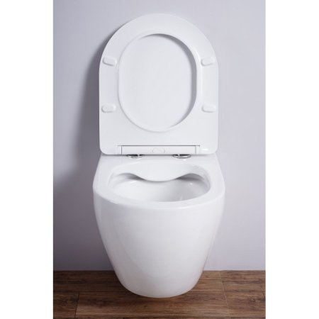 Унитаз подвесной Esbano Amapola-N DP ESUPAMAPNDPW безободковый 