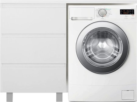 Тумба с раковиной Эстет Dallas Luxe 130 напольная, 3 ящика, L 