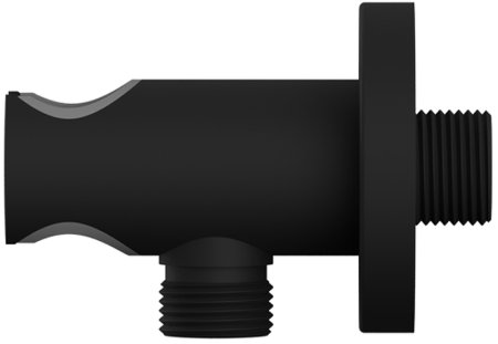 Душевая система Whitecross Y black YSET08BL с термостатом Черная матовая 