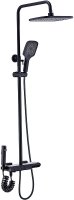 Душевая система Boch Mann Vettorre B TS BM9651 с термостатом Черная