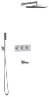 Душевая система Teska Lande T4000C с термостатом Хром