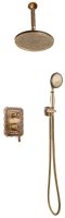 Душевая система встраиваемая Bronze de Luxe WINDSOR 10138/1R, бронза