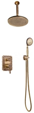 Душевая система встраиваемая Bronze de Luxe WINDSOR 10138/1R, бронза 