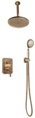Душевая система встраиваемая Bronze de Luxe WINDSOR 10138/1R, бронза 