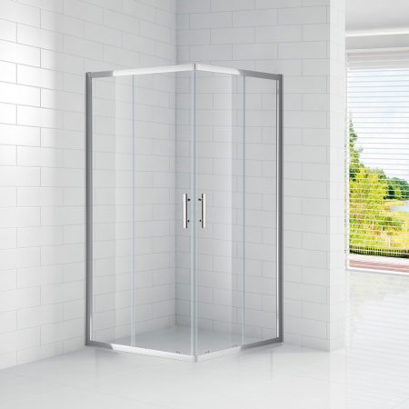 Душевой уголок Cezares Eco A-2-90-C-Cr стекло прозрачное 