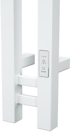 Полотенцесушитель электрический (I-образный) Bauedge Stella Square DB-0078, 13x160 см 