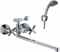 Смеситель для ванны Rossinka RS42-80 универсальный Хром