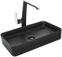 Раковина-чаша WeltWasser Elbach 2250 MB 67 10000004557 Черная матовая