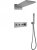 Душевая система Abber Rund AF8752NG с термостатом Никель 