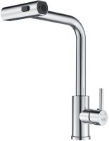 Смеситель для кухни с мультифункциональным изливом Raffine F203, хром