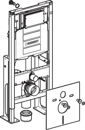 Система инсталляции для унитазов Geberit Duofix UP320 111.380.00.5 