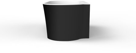 Акриловая ванна BelBagno 170x80 BB409-1700-800-W/NM Черная Белая без гидромассажа 