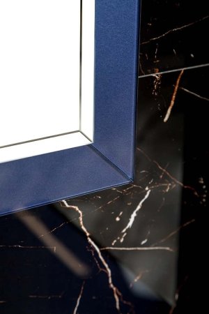 Зеркало Boheme Armadi Art Lucido 70 567-BL с подсветкой Насыщенный синий 