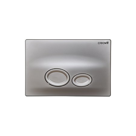 Кнопка смыва Creavit Drop GP2002.00 серый матовый 