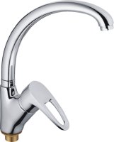 Смеситель однорычажный для кухни HAIBA HB4165-2 хром