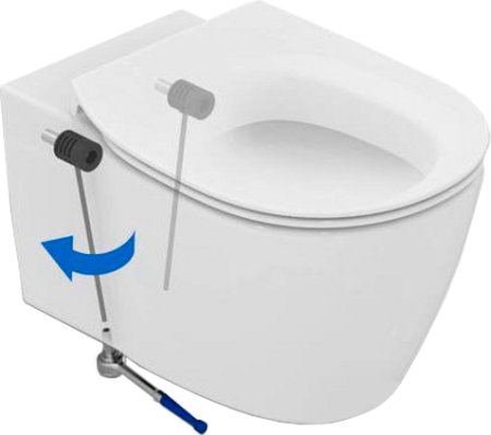 Унитаз подвесной Ideal Standard Connect AquaBlade E047901 безободковый 