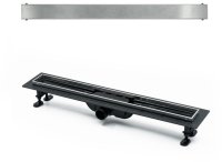 Душевой лоток (двухсторонняя решетка) TIMO Super Plast SP10900-PG10900, сатин