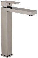 Смеситель для раковины высокий Grocenberg GB3008BG, графит