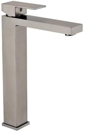 Смеситель для раковины высокий Grocenberg GB3008BG, графит 