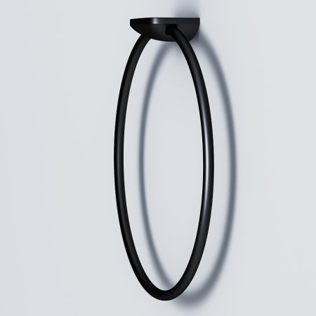 Кольцо для полотенец AM.PM Inspire V2.0 A50A34422 Черное матовое 