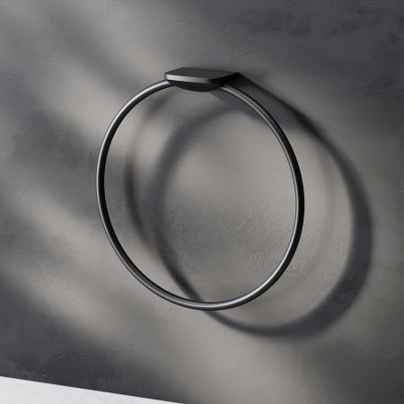 Кольцо для полотенец AM.PM Inspire V2.0 A50A34422 Черное матовое 